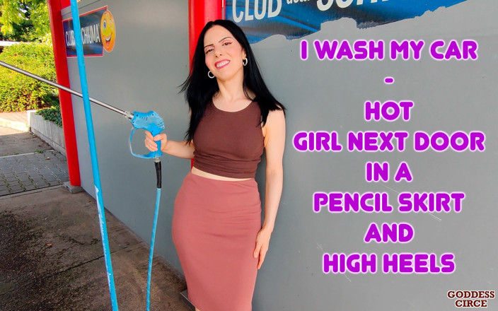 Goddess Circe: I Wash My Car - Hot Girl Next Door in a...