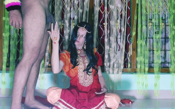 Bolly Karma: MILF próbuje BBC i dostaje usta pełne z cum