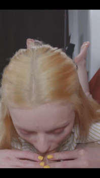 Getting My Face Covered with Cum After Sucking That Cock Hard