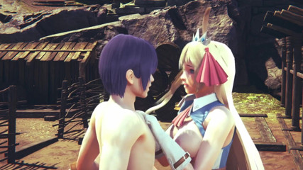 Wraith ward: Pecorine dostaje orgazm creampie. Princess connect Ponownie nurkować
