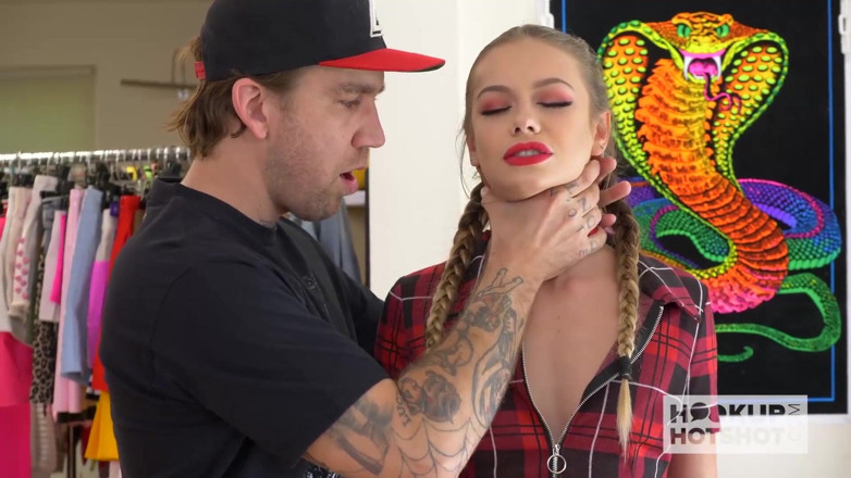 Hookup Hotshot: Pretty 19 yo blonde Naomi Swann nailed by Hookup Hotshot