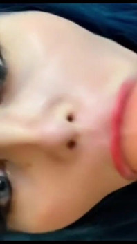 4th of July college girl ahegao blowjob
