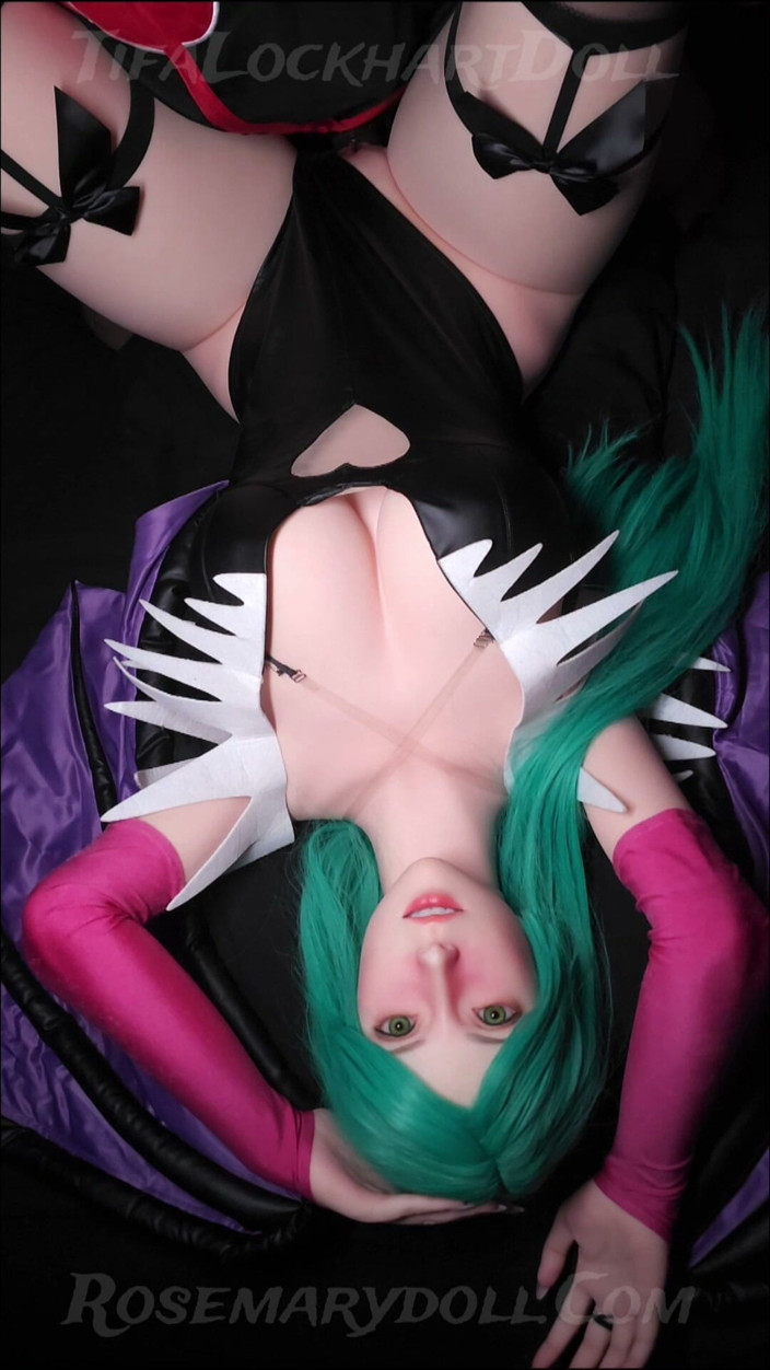 Tifa Lockhart doll: Aerith X Morrigan Darkstaklers Cosplay