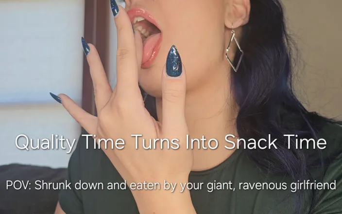 Freya Reign: Quality Time Turns to Snack Time: POV Shrunken Down and...