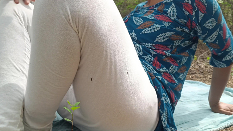 Inba: Outdoor-ficken mit geschiedener tante