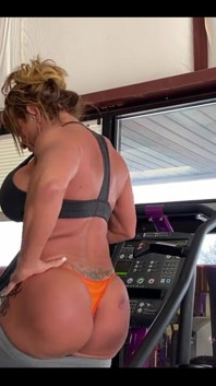 Showing off on the Stair Master