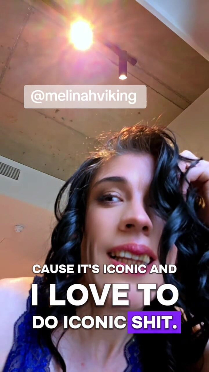 Melinah Viking: Eu só faço icônico