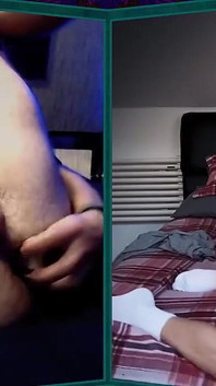 MEN- Since Dante Colle is all alone in his camper, he's been masturbating more than ever before