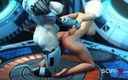 SciFi-X transgender: Sexo cyborg futa gederation 7. Super sistema de foda no laboratório...