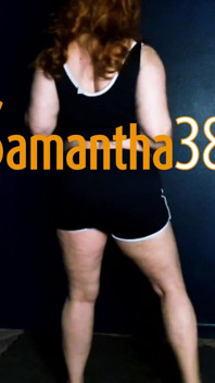 Sexy BBW Sam38g Shaking Assets in Gym Wear