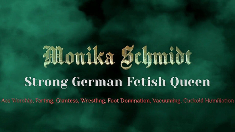 Strict Senz: Monika Schmidt Drtí Jídlo Uctívání Plivací Boty Slovní Ponížení