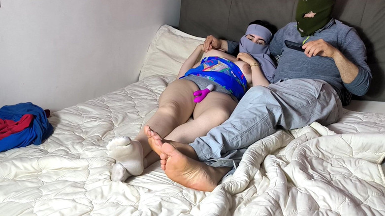 Basant Arab: 포르노 아랍 사우디어 히잡 나와 마누라