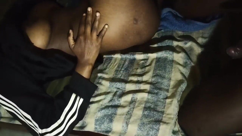 Loversinbed: The Black Ugandan Ebony with Big Tits Let's Me Fuck...
