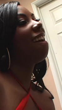 Ebony Pornstar Candace Von Loves White Cock
