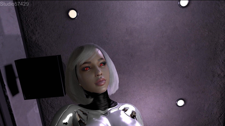 Supreme femdom: Divoká jízda s femdom robotem gynoid fembot, POV