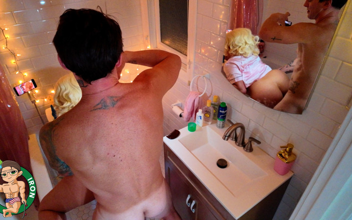 Celtic Iron: Bts Blonde Big Boobs Bathroom Doggystyle Vivianne Desilva