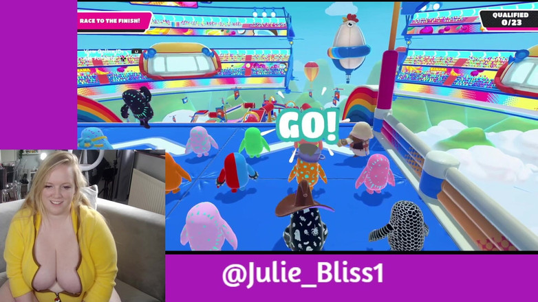 Julie Bliss: Fall Guys - Gamergirl - Livegaming