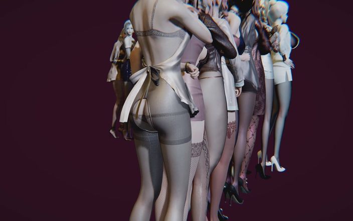 Lust art 3D: Lust harem charakterübersicht