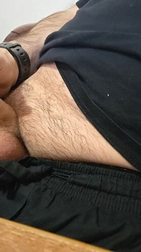 Big Dick and Big Balls Cum to Much