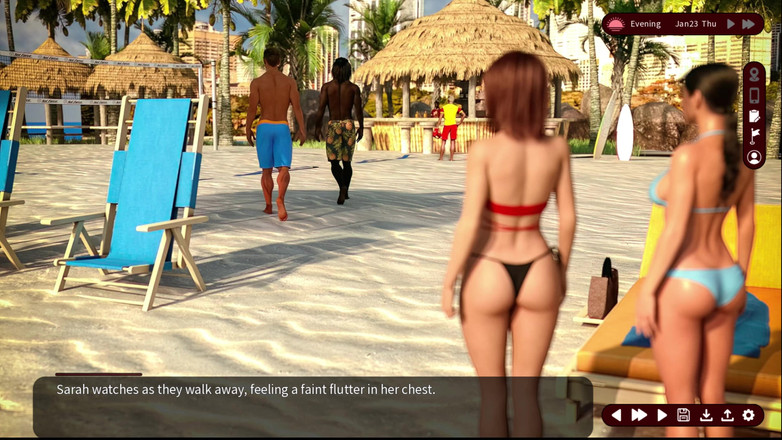 Johannes Gaming: Viskningar av Desire 17 Hon fick massage från två personer