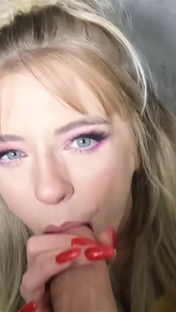 Sucking My Cock in Her Pikachu Onesie
