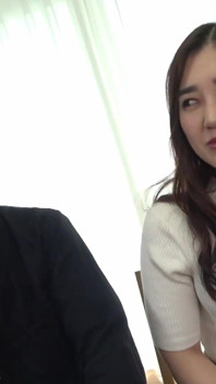 Mitsuba Kano - Wife Fucks in Front of Her Husband. Deepthroat Fuck