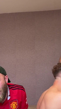 Two Straight Lads Use the Gay Mouths