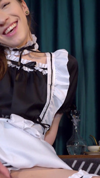 Don't disturb the maid during her break