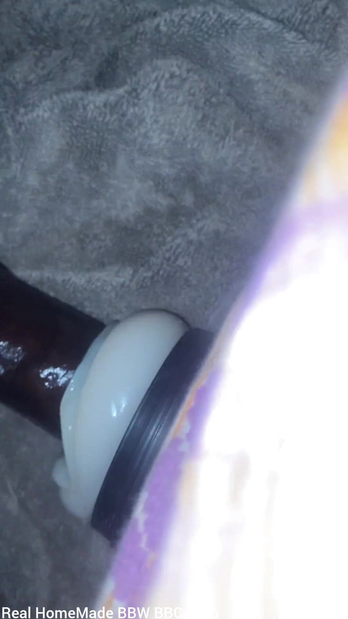 Big black cock BBCee: Follando mi juguete falso coño