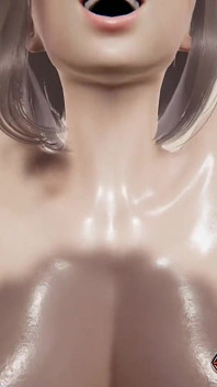 Fiona in stockings, animasi bokep hentai 3d - seks hardcore pasangan piledriver di atas meja, ngentot gaya doggy - close-up