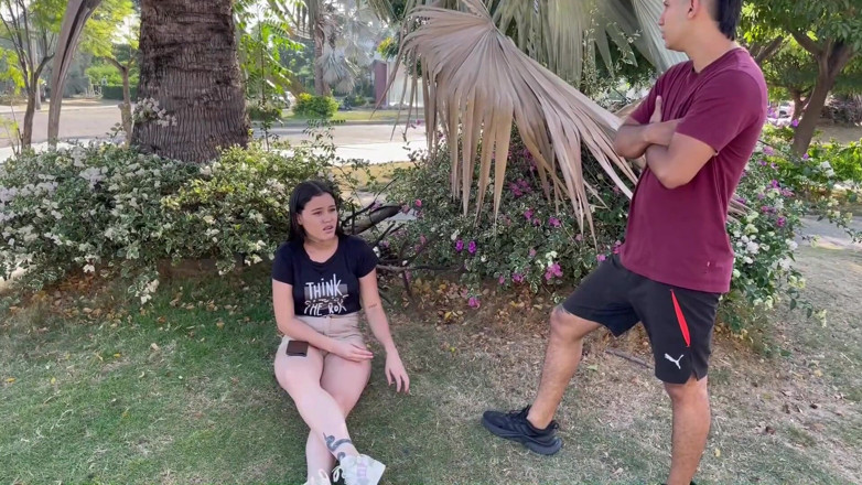 kathalina bronw: I Comfort My Little Neighbor with a Hard Ass Fuck...