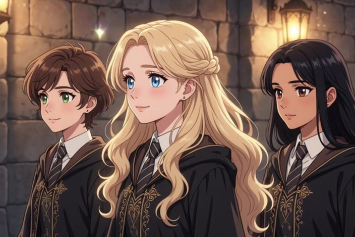 My night collection: 魔法学校が処女を拒否 - ルームメイトが呪文で修正した(AI生成)