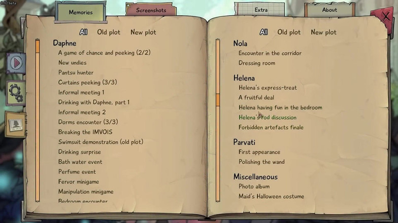 LewdArcade: Onschuldige heksen Helena Ravenclaw &amp; Parvati Patil &amp; Nola Corey naakt volledige...