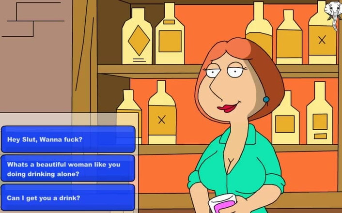 Miss Kitty 2K: Griffin - Lois Griffin entrando em sexo com problemas cartoon por...