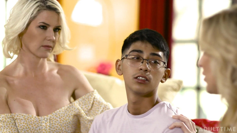Mommys Boy: Stepmommy's Boy - Lucky Teen Gets to Fuck Bickering Hot Stepmoms...