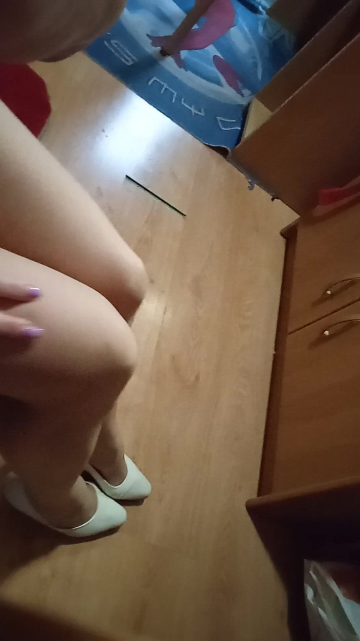 Carmen40: Мое платье, каблуки и мастурбация