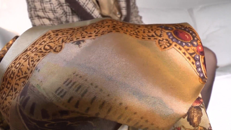 Lady Victoria Valente: 我的丝巾上的射精，维多利亚·瓦伦特女士