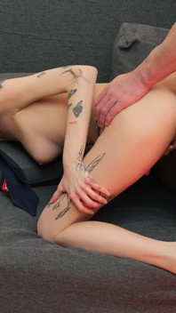 Flaca polla con Manga Sasha Paige devastada por una polla venosa