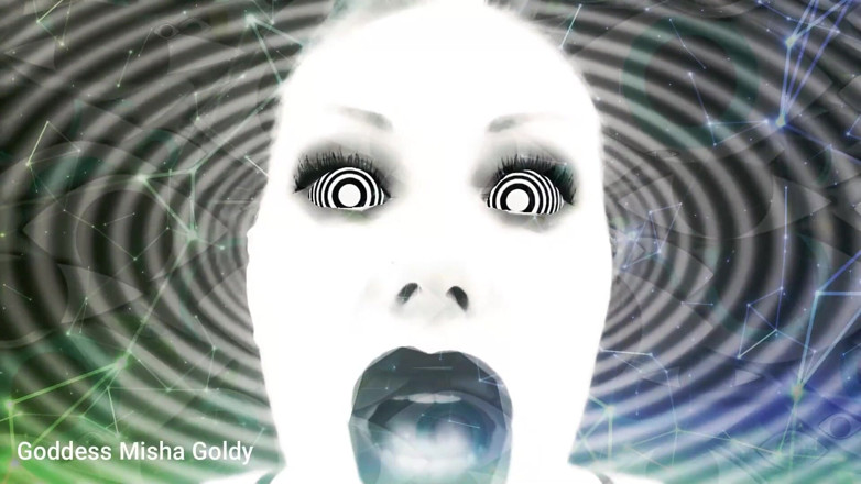 Goddess Misha Goldy: Отдай свою мужественность Мне! У тебя больше нет члена! Кончи как девушка на хуй!
