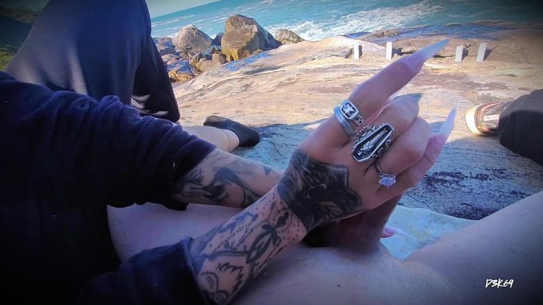 D3k69: समुद्र और हस्तमैथुन - सबसे अच्छा सह शॉट