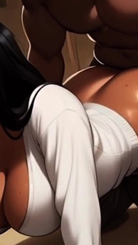 Big Black Stepdaddy Fucks MILF Where Stepdaughter Can Watch