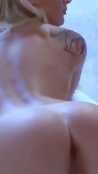 Sheila Grant: Photo Session on the Sofa with Beautiful Blonde with Big Natural Tits Sheila Grant
