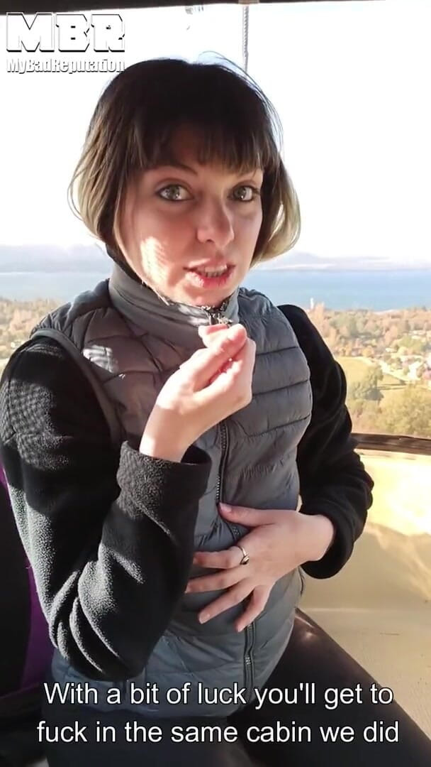 My bad reputation: Obciąganie, seks i creampie w kolejce linowej i hill top