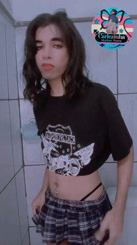 Carlezinha - Cocky Babe Slut Naked, Legs Wide Open Jerking off Fast Trans Woman Transvestite Slut Naked