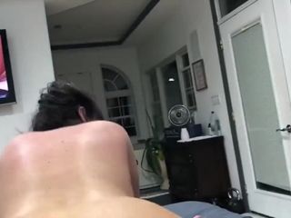 Phoenix Rizin': Weer een pov. Omgekeerde cowgirl pik melken