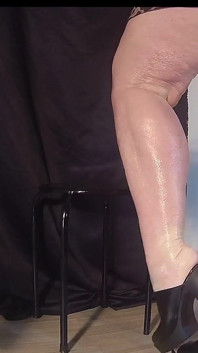 Miss a Showing off Her Stunning Legs for You.
