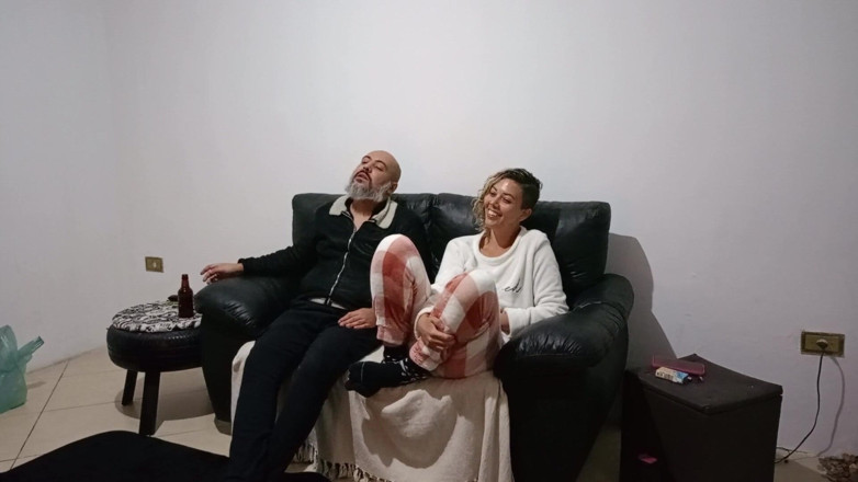 Gabi SweetCouplesStories: Stepfather Comes Home and Finds His Stepdaughter on the Couch...