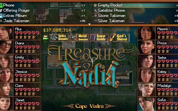 Miss Kitty 2K: Treasure of Nadia - ep 175 Všechny obrázky! podle Misskitty2k
