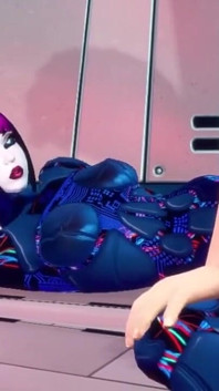 3D Space Cowboy Hardcore with Female Robot Sex Doll