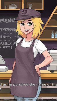 Hazelnut Latte 3 - Une Femboy À Forte Poitrine Se Fait Baiser Dans Les Toilettes Pour Hommes